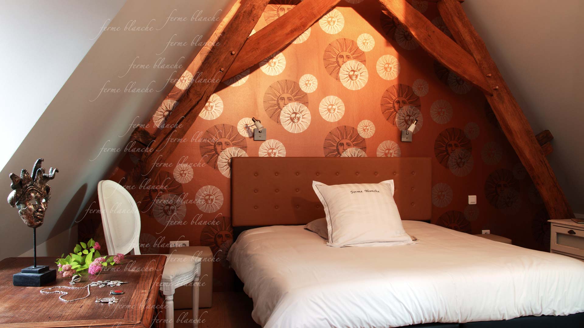 la ferme blanche hotel restaurant de charme a lompret